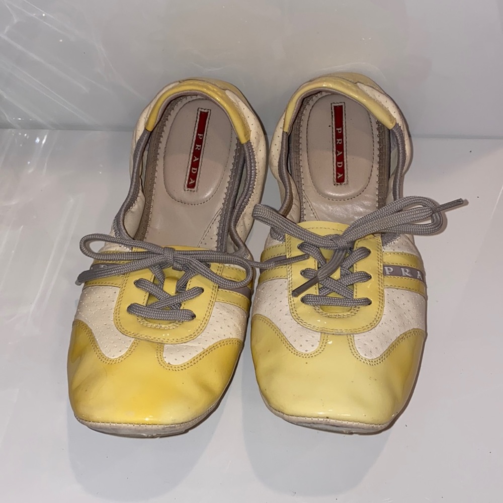 Prada Ballet Flats - two tone